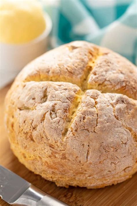 Traditional Irish Soda Bread Is A Dense And Moist Bread That Requires