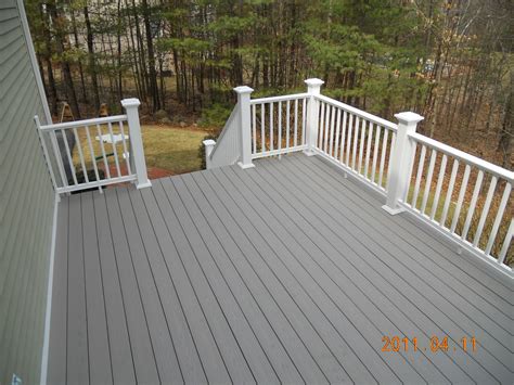 Blackish grey deck stains yahoo search results yahoo from grey deck paint , source:www.pinterest.com. Bedford NH Deck is finished!!! | Allen Remodeling | Deck ...