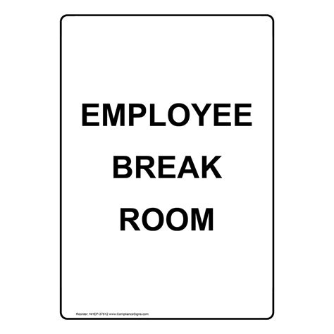 Printable Break Room Etiquette Signs
