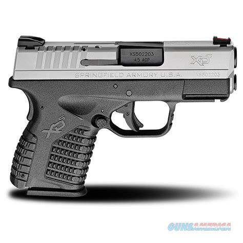 Springfield Xds Stainless Compact 45 Acp New For Sale