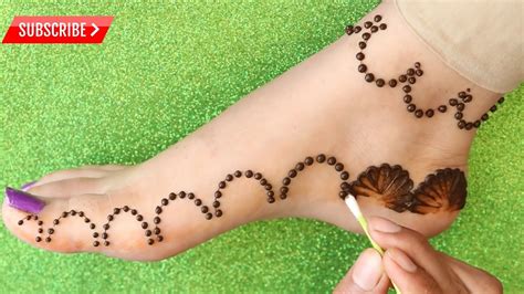 Most Beautiful Feet Mehndi Design 2020 Simple Foot Mehndi Design