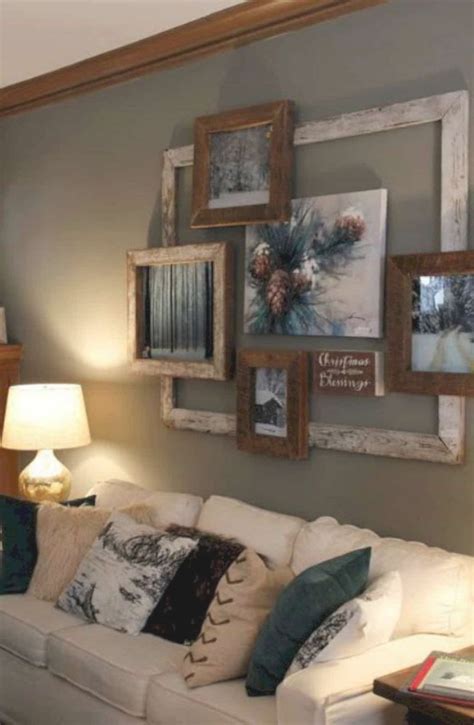 17 Diy Rustic Home Decor Ideas For Living Room Futurist With Wall