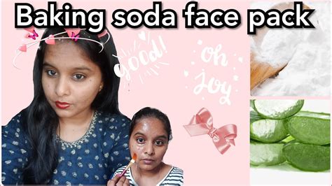 Baking Soda Face Pack For Skin Whitening Brightening Skin Care