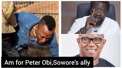 Watch Sowore In Shock As His Strong Ally Publicly Drums Support For