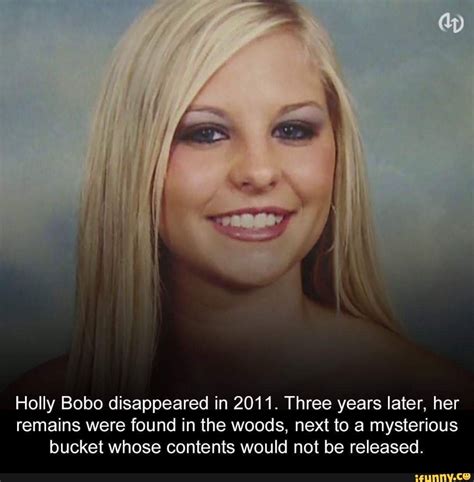 Holly Bobo Bucket