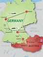 Map Of Germany And Austria - Maping Resources