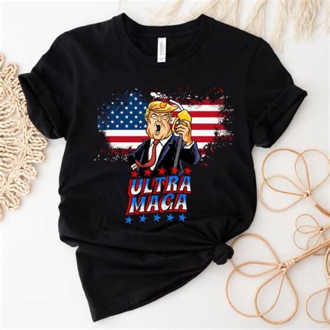 Ultra Maga Donald Trump Great Maga King Shirt Hersmiles