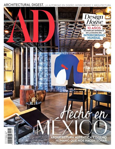Architectural Digest Mexico Noviembre 2018 Magazine