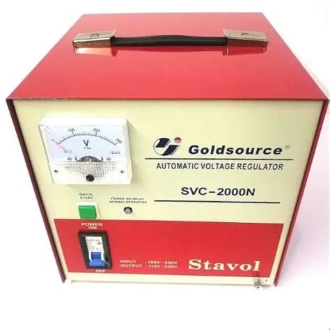 Goldsource Avr Power Supply 2000 Watts Automatic Voltage Regulator Svc