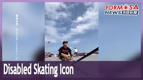 Disabled Skating Icon Wins Global Fame While Working Hard At High