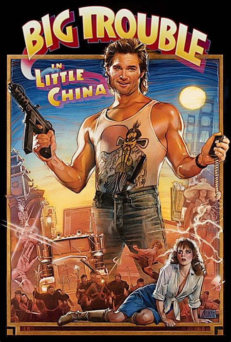 Big Trouble In Little China 1986 Kurt Russell Sorcery Fantasy