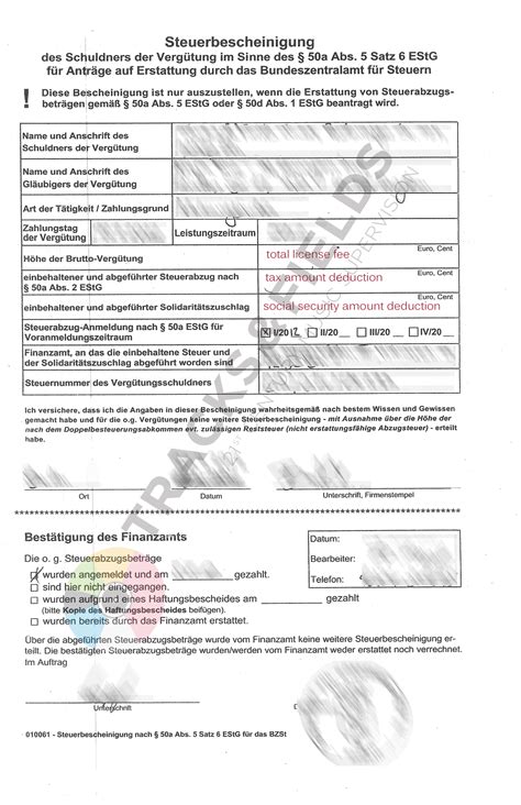 Der auszahlenden stelle (bank oder sparkasse) für den gläubiger. Steuerbescheinigung Bank