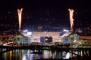 Heinz Field Photo, Picture of Heinz Field with Fireworks, Steelers ...