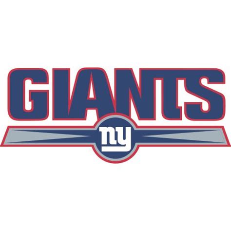 Pin On New York Giants Iron On Stickersheat Transfers