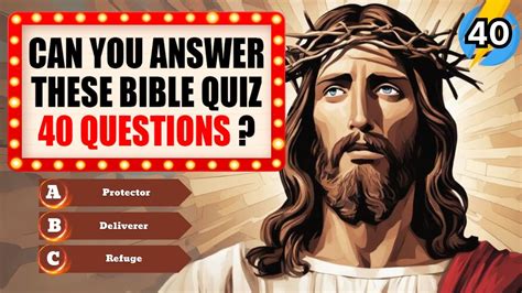 Can You Answer These Bible Trivia Quiz 40 Questions Jesus Bible Quiz Bible Trivia Questions