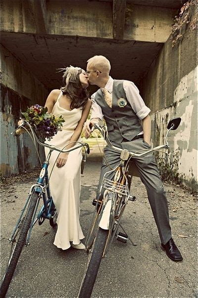 Do You Want To Hold A Romantic Wedding On The Bikeit Would Be A Sweet