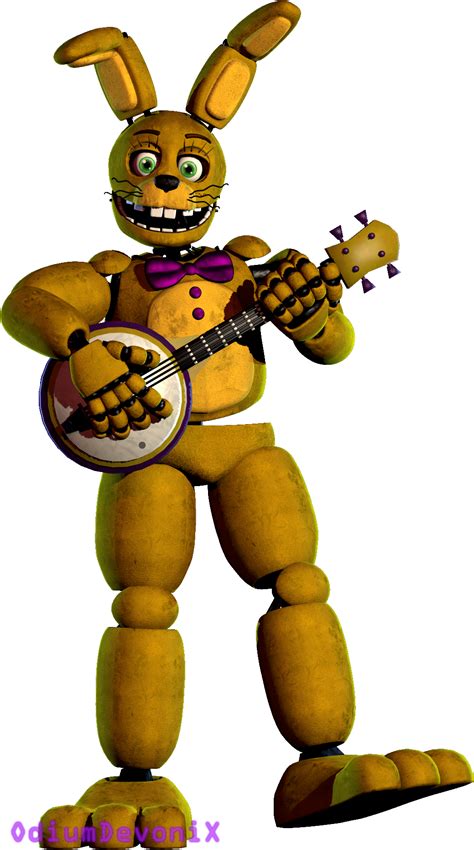 Spring Bonnie Full Body Png By Fnafcontinued On Deviantart Pngstrom