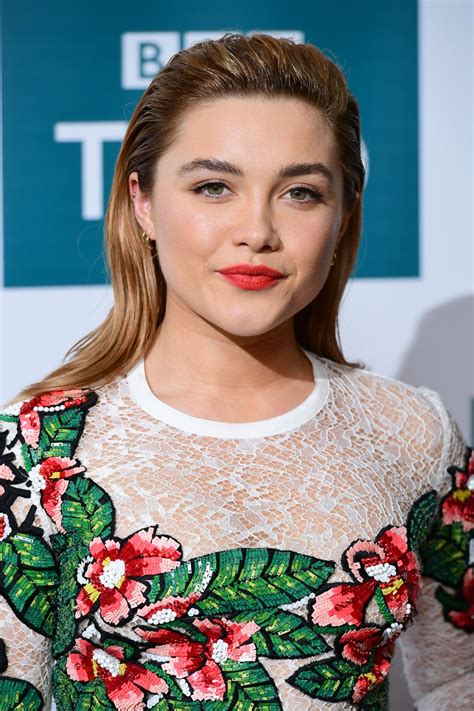 FLORENCE PUGH at King Lear Screening at Soho Hotel in London 03/28/2018 - HawtCelebs