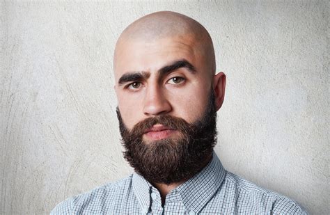 Bald With Beard Characters Equally You Could Opt For The Chin Curtain