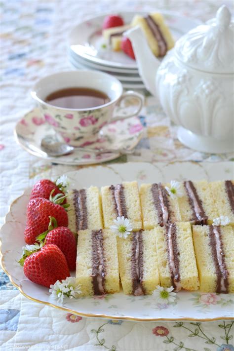 A No Bake Teatime Treat Pound Cake Tea Sandwiches Home Is Where The Boat Is