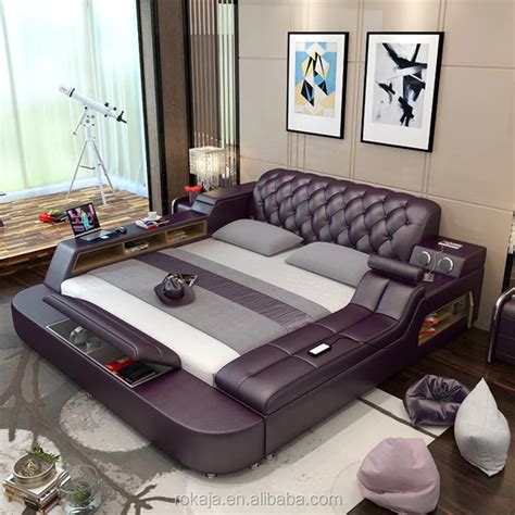 Modern Luxury Love Sex Bed Multifunctional Music Automatic Massage Bed