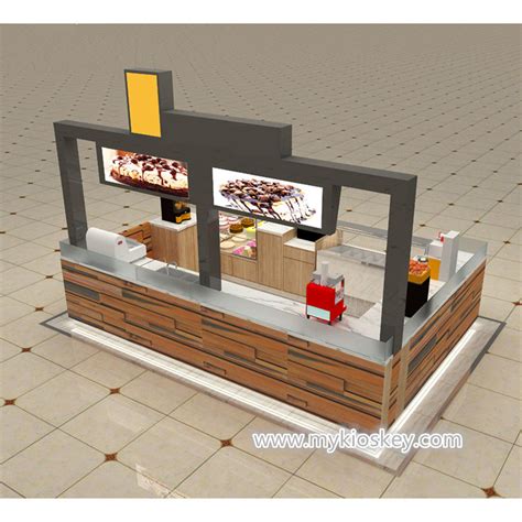 Modern Wood Food Stall Design