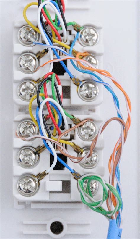 Home Phone Wiring Color Code