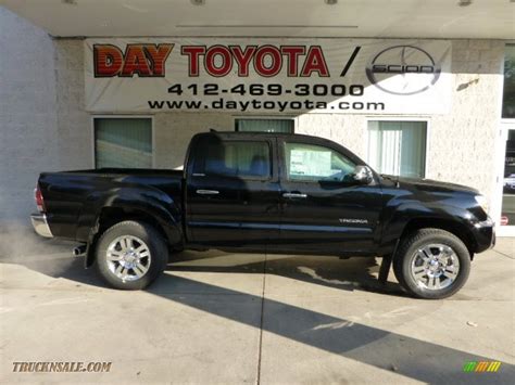 2013 Toyota Tacoma V6 Limited Double Cab 4x4 In Black 049787 Truck