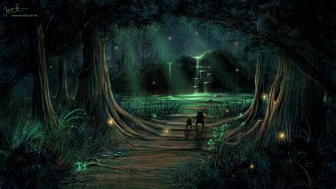 Mystical Forest Wallpaper Images