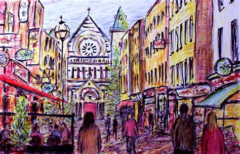 Dublin City Life Buy Irish Art Online Affordable Irish