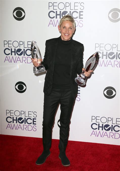 Ellen Degeneres En Los Peoples Choice Awards 2016 Fotos En Ecartelera