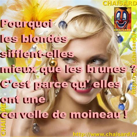 Blague Sur Les Blondes En Image - BLAGUE sur les BLONDES. - PHRASES (Self-service) Le Monde De L'image
