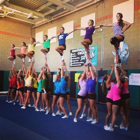 My Poofs Bigger Cheer Poses Cheer Routines College Cheer