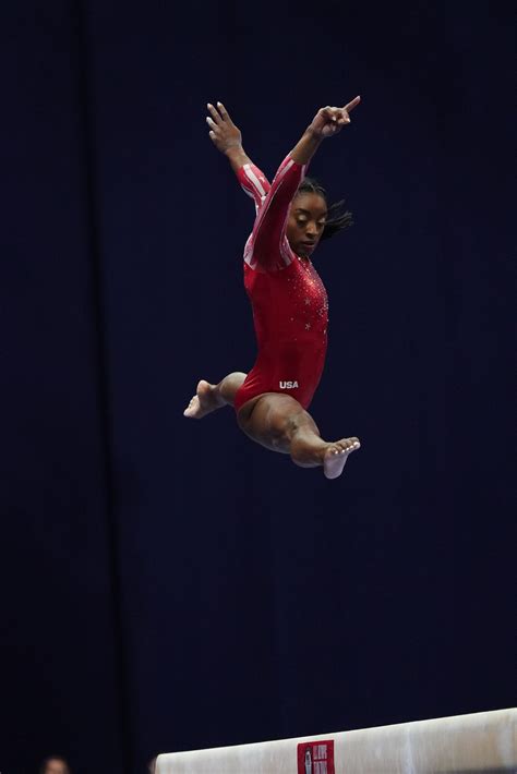 Simone Biless Olympic Cast Members Emerge From Us Trials The New York Times Gymnastics
