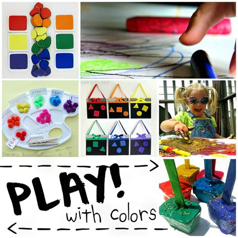 12 Ways For Preschoolers To Play With Color