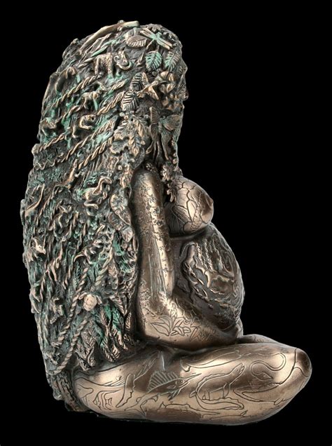 Tausendjährige Gaia Figur Mutter Erde Bronziert Figuren Shopde