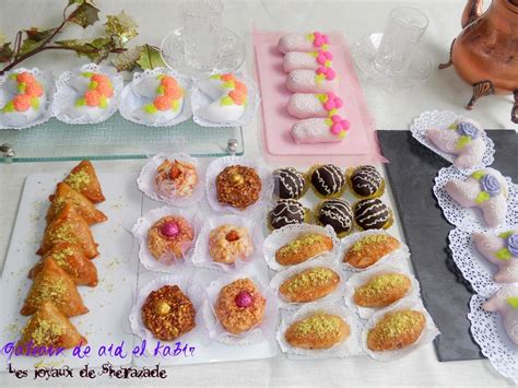 Gâteaux Algériens Traditionnels Réalisés à Loccasion De Laïd El Kabîr