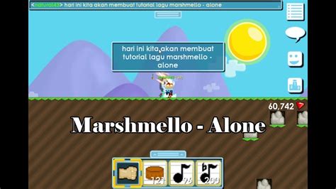 marshmello alone tutorial membuat lagu growtopia youtube