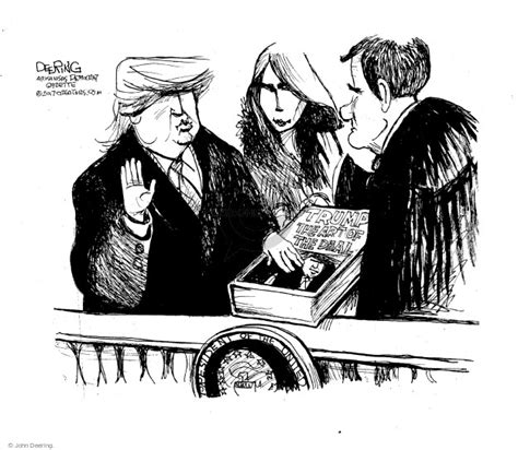 The Swearing In Editorial Cartoons The Editorial Cartoons