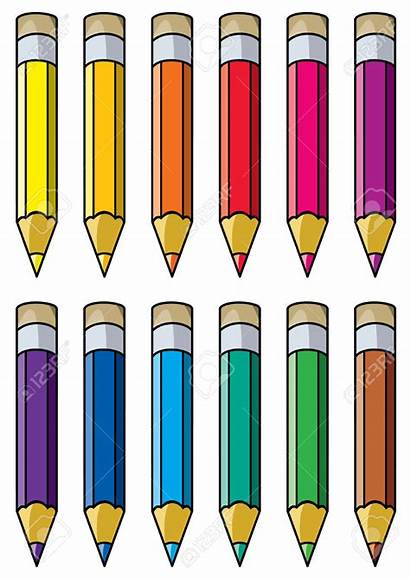 Clipart Pencil Pencils Clip Colourful Clipartlook Webstockreview