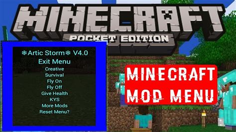Minecraft Pe Mod Menu Articstorm V4 Sick Hacks No Root Minecraft