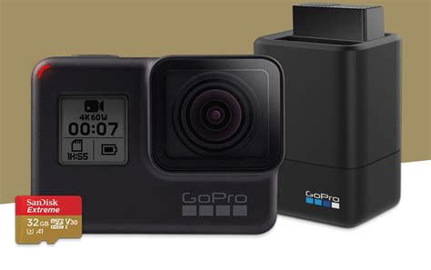 This means that you need an sd card that can support the same writing speed. GoPro Hero 7 Black + 32 Gb SD Card 2019 | Mount Everest