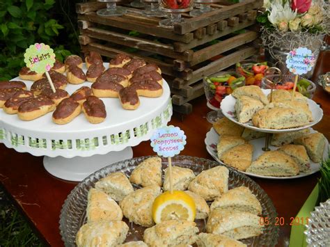 Food in a baby shower is most often set out in a buffet style. Oh Pickles: Baby Shower Brunch- Food