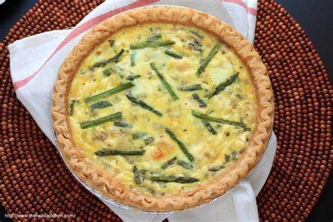 Asparagus And Goat Cheese Quiche — The Hobo Kitchen