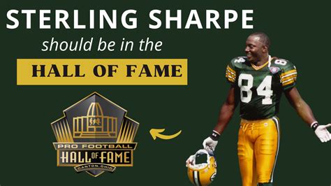 Its Time For Former Packers WR Sterling Sharpe To Enter The Hall Of Fame