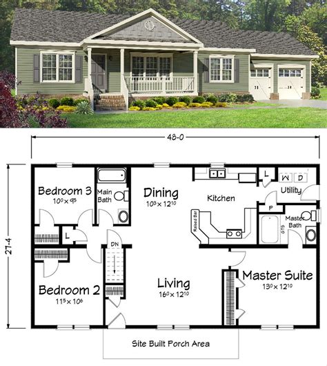 Ranch Style Floor Plans With Basement Flooring Tips