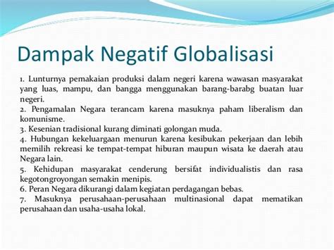 Ips Vi Peranan Indonesia Pada Era Globalisasi