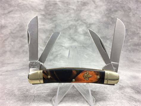 Simmons st louis jack engraved aluminum knife. What is a E.C. SIMMONS CUT. CO. ECS-118APM 3-1/2" Congress Pocket Knife worth?