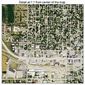 Aerial Photography Map of Wahpeton, ND North Dakota
