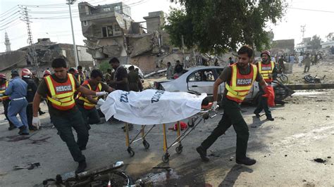 Suicide Bombing Targeting Pakistani Police Kills At Least 26 The New